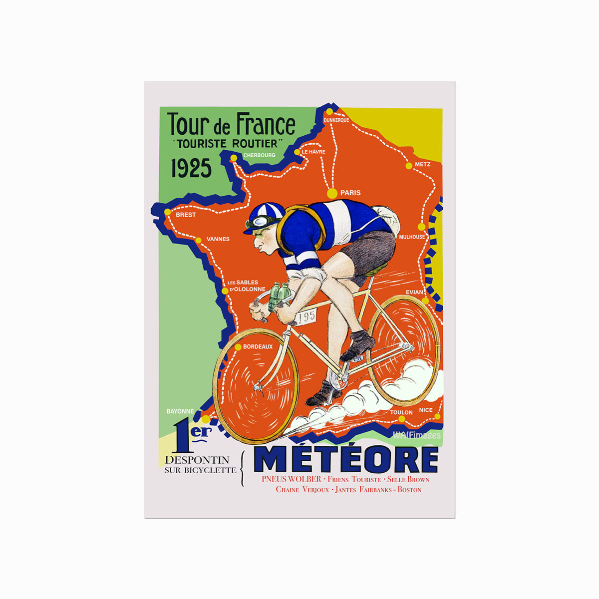 Tour   France  Touriste Routier