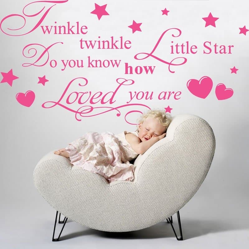 Twinkle Twinkle Little Star Wallsticker