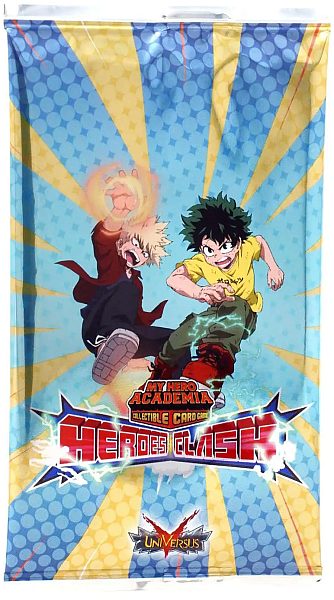 Ufs   Hero Academia Card Game Wave  : Heroes Clash Booster Pack