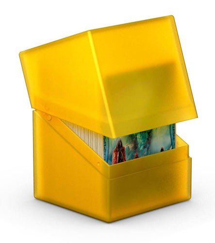 Ultimate Guard Boulder Deck Box - Standard Størrelse Amber