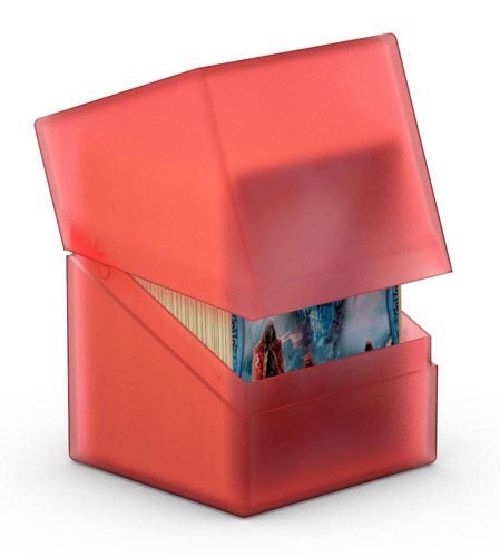 Ultimate Guard Boulder Deck Box - Ruby til kortbeskyttelse