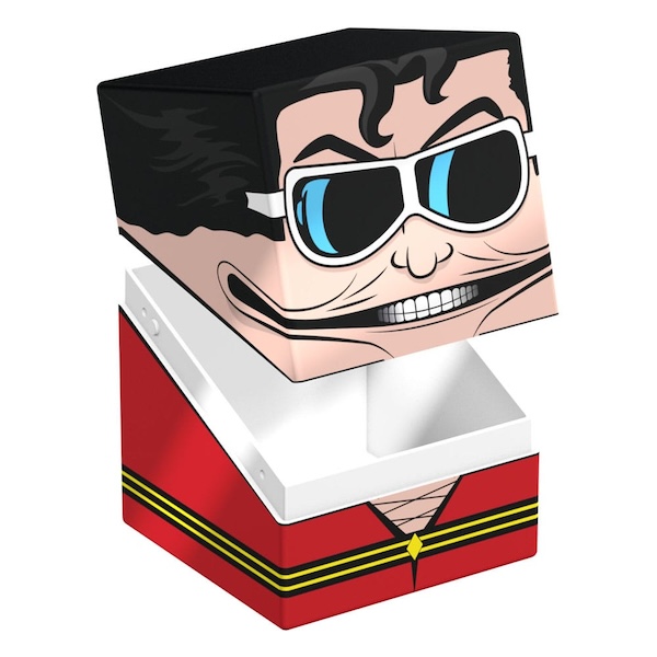 Ultimate Guard Boulder Deck Case  Deck Box  100  Standard Size Squaroes:   Justice League: Plastic Man 009