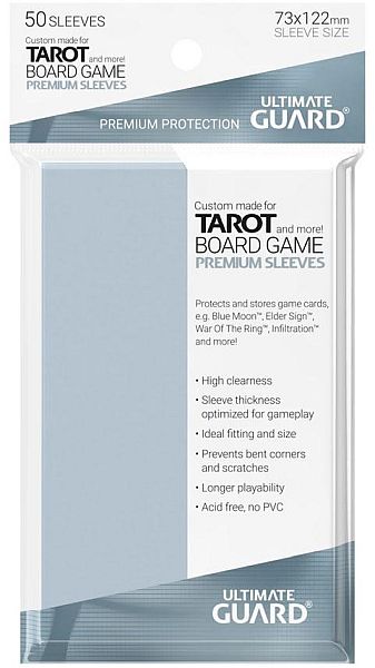 Ultimate Guard Premium Soft Sleeves til Tarotkort - 50 stk.