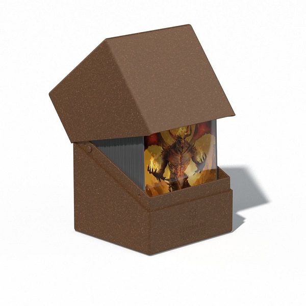 Ultimate Guard: Return to Earth Boulder Deck Box - Brun