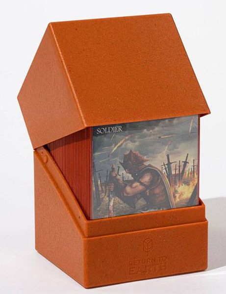 Ultimate Guard: Return   Earth Boulder Deck Case  Deck Box  100  Standard Size Orange