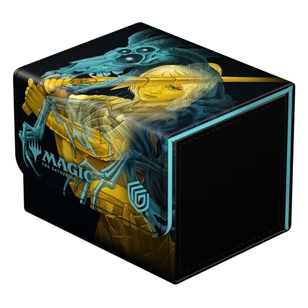 Ultimate Guard Sidewinder Deck Case  Deck Box  100  Standard Size Xenoskin Magic: The Gathering Duskmourn: House   Horror: The Wandering Rescuer