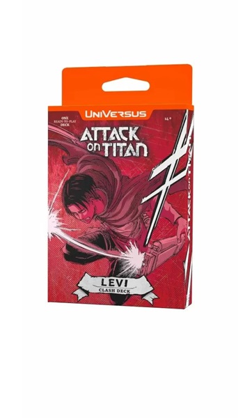 Universus UFS Kortspil: Attack on Titan Clash Deck - Levi