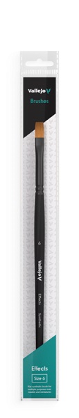 Vallejo Brush Flat Synthetic Hair