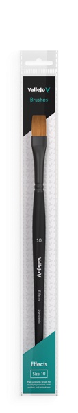 Vallejo Brush Flat Synthetic Hair   10
