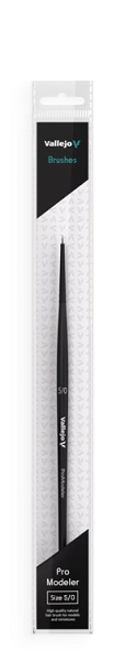 Vallejo Brush Round Natural Hair
