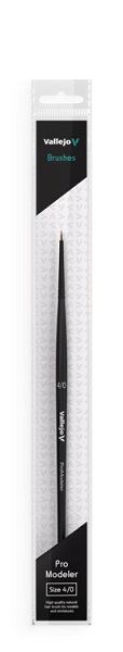 Vallejo Brush Round Natural Hair