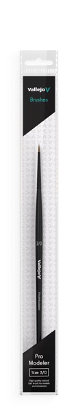 Vallejo Brush Round Natural Hair