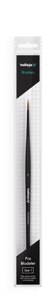 Vallejo Brush Round Natural Hair