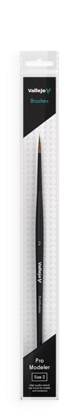 Vallejo Brush Round Natural Hair