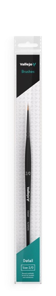 Vallejo Brush Round Synthetic Hair