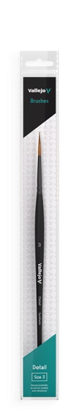 Vallejo Brush Round Synthetic Hair