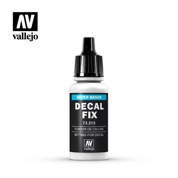 Vallejo Decal Fix 17ml - Forbedrer klæbrighed af decals