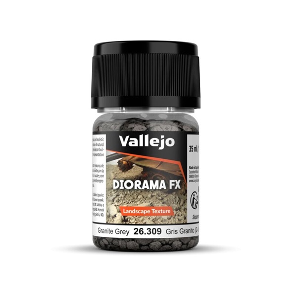 Vallejo Diorama Effects: Landscape Textures Granite Grey  35