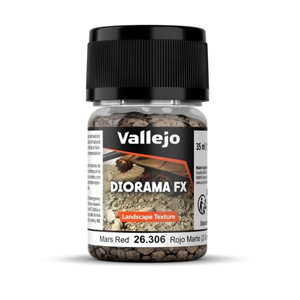 Vallejo Diorama Effects: Landscape Textures Mars Red  35