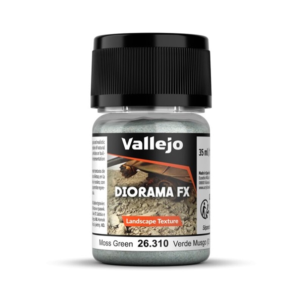 Vallejo Diorama Effects: Landscape Textures Moss Green  35