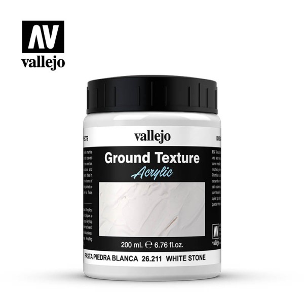 Vallejo Diorama Effekter: Hvid Sten 200 ml - Fantastisk Tilbud!
