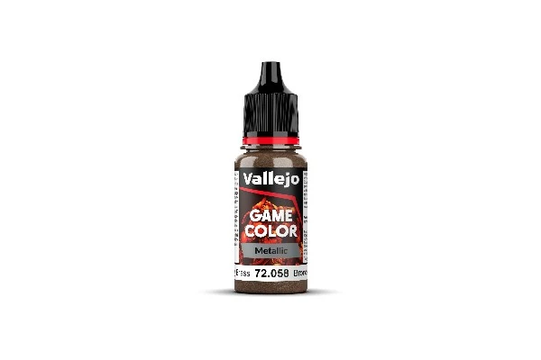 Vallejo Game Color Maling: Brassy Brass 17ml - Udsalg!