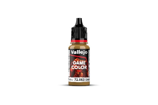 Vallejo Maling Game Color: Ørken Gul 17ml - Black Friday Tilbud!
