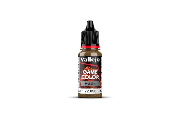 Vallejo Maling Game Color: Glorious Gold 17ml - Udsalg!