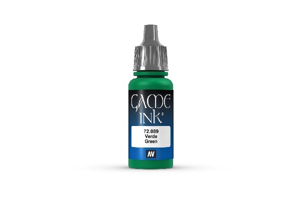 Vallejo Game Color Maling: Ink Green 17ml - Fantastisk Tilbud!