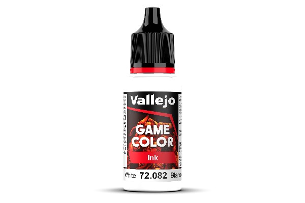 Vallejo Game Color: Ink Hvid 18ml - Fantastisk Tilbud!