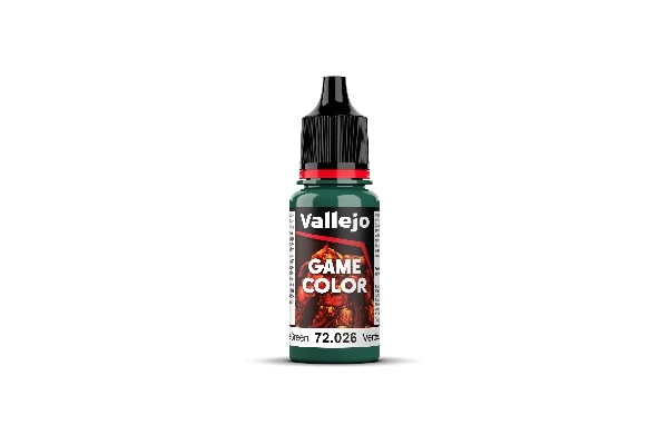 Vallejo Game Color Maling: Jade Green 17ml - Fantastisk Tilbud!