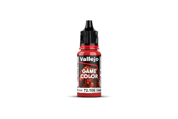 Vallejo Game Color: Scarlet Blood 17ml - Akrylmaling