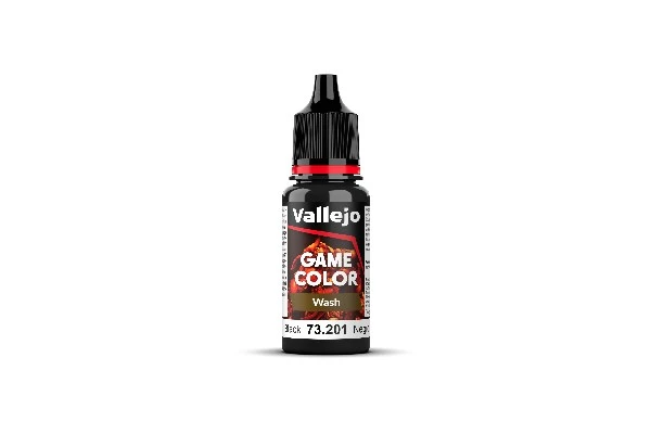 Vallejo Game Color: Black Wash 17ml - Fantastisk tilbud!