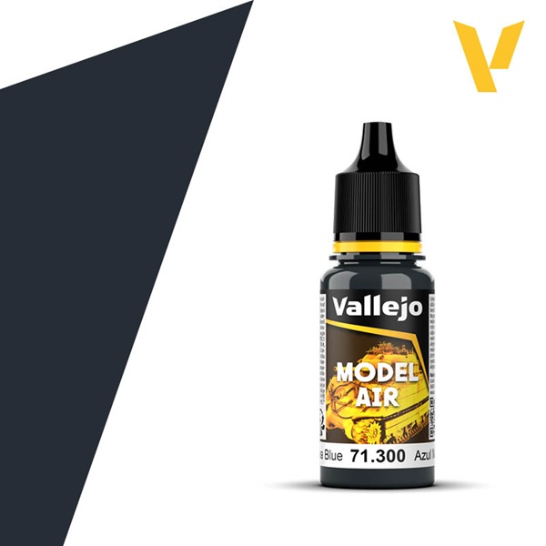 Vallejo Maling Model Air: Glossy Sea Blue 17ml