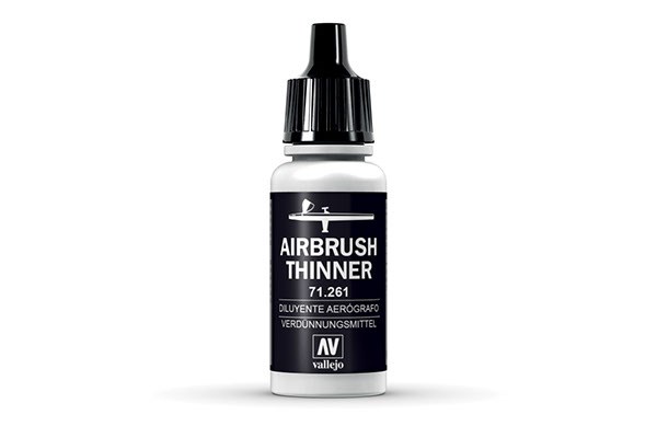 Vallejo Airbrush Thinner 17ml - Forbedr din malingsteknik