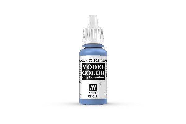 Vallejo Model Color Maling: Azure 17ml - Akrylfarve