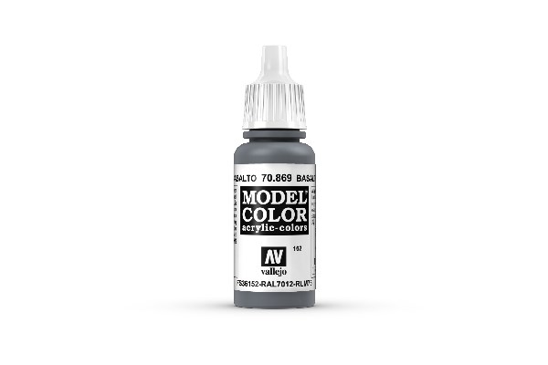 Vallejo Model Color Maling: Basaltgrå 17ml på tilbud!