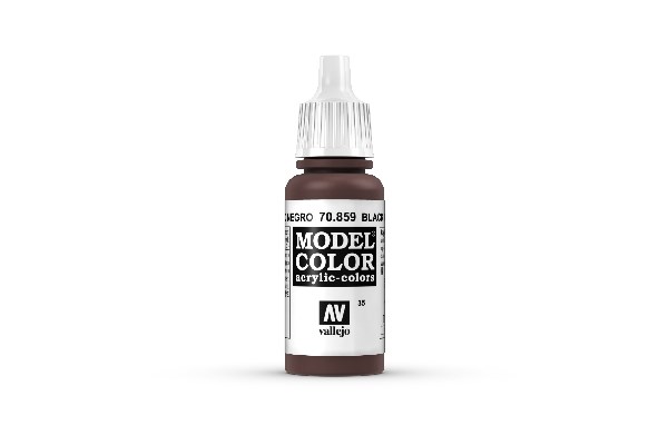 Vallejo Model Color Maling: Sort Rød 17ml - Godt Tilbud!