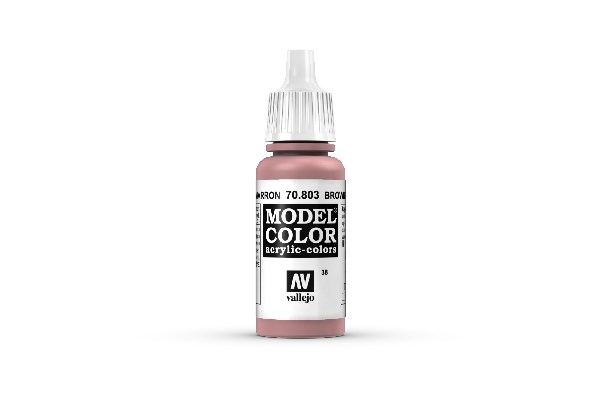 Vallejo Model Color Maling: Brown Rose 17ml - Fantastisk Farve!