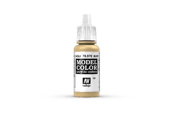 Vallejo Model Color Maling: Buff 17ml - Akryl Farve
