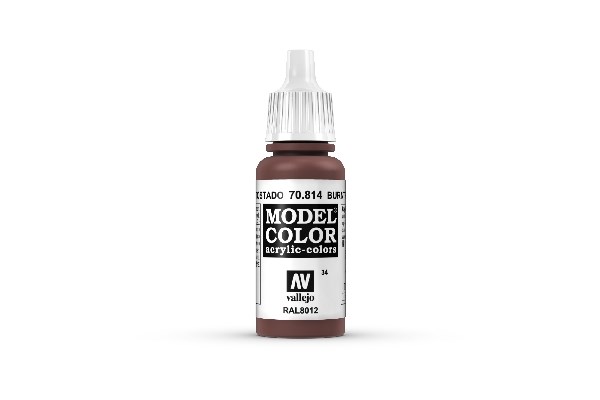 Vallejo Model Color Maling: Brændt Rød 17ml - Black Friday!