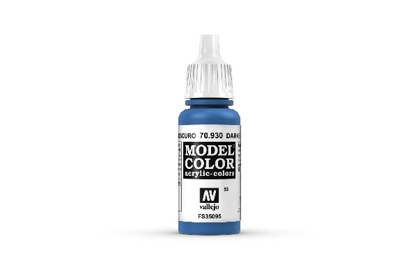 Vallejo Model Color Maling: Mørkeblå 17ml - Fantastisk tilbud!