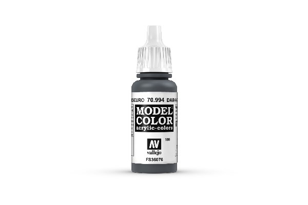 Vallejo Model Color Maling: Mørkegrå 17ml - Fantastisk Tilbud!