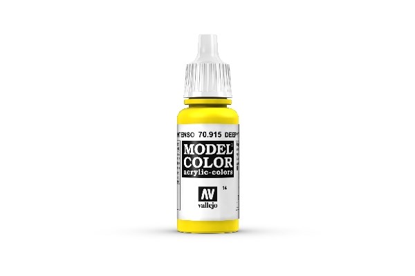 Vallejo Model Color: Dyb Gul 17ml - Akrylmaling
