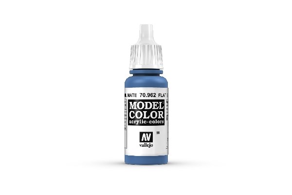 Vallejo Model Color Maling: Mat Blå 17ml - Fantastisk Tilbud!