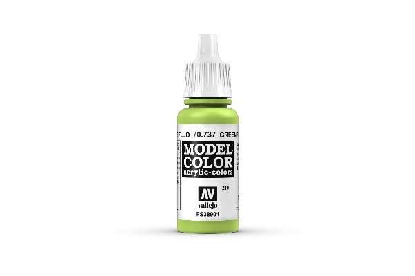 Vallejo Model Color Maling: Grøn Fluo 17ml - Akrylmalerier