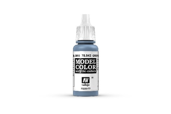 Vallejo Maling Model Color: Grå Blå 17ml - Fantastisk tilbud!