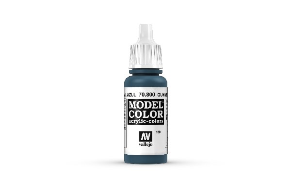 Vallejo Model Color: Gunmetal Blue 17ml - Akrylmaling