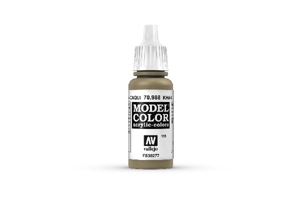 Vallejo Model Color Maling: Khaki 17ml - Akryl Farver