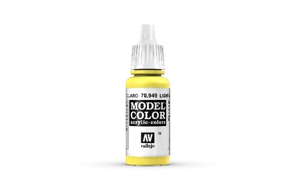 Vallejo Model Color Maling: Lys Gul 17ml - Fantastisk tilbud!